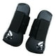 thumbnail image 3 of 2 protectores de piernas amortiguadores para salto ecuestre, para uso en deportes ecuestres. Negro L, 3 of 8