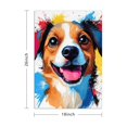thumbnail image 3 of 4 Pcs Funny Kitchen Towels,Cute Watercolor Dog Pattern Microfiber Dish Towels,Kitchen Tea Towels,Kitchen Towel Set (18" X 26"), 3 of 3