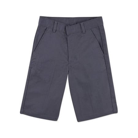 George Husky Boys School Uniform Flat Front Shorts (Husky)
