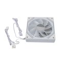 thumbnail image 1 of 120mm Case Fan ARGB Case Cooler Fan, 5V 3 Pin ARGB LED Cooling Case Fan, PWM Silent Computer Fan, Internal Fans Cable Management Silent Fan PWM Fan for CPU Cooler Radiator PC, 1 of 7