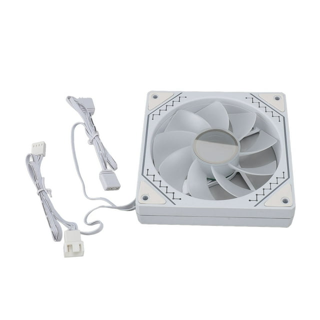 120mm Case Fan ARGB Case Cooler Fan, 5V 3 Pin ARGB LED Cooling Case Fan, PWM Silent Computer Fan, Internal Fans Cable Management Silent Fan PWM Fan for CPU Cooler Radiator PC