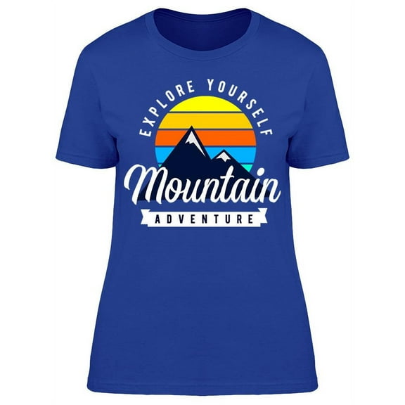 Mountain Adventure. T-Shirt Women -Image by Shutterstock, Female x-Large