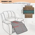 thumbnail image 7 of DISNIMO Aztec Leopard Print Armchair Slipcover Armless Recliner Cover Anti-Slip Sofa Cover, 7 of 7