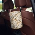 thumbnail image 5 of Fuzoiu Cartoon Poodle Dog Print Car Trash Can,Leakproof Car Trash Can,Hanging Garbage Bin,Vehicle Trash Can, Suitable for Sedans, SUVs, MPVs & Trucks, 5 of 7