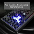 thumbnail image 1 of pitrice Luminous Wired Mechanical Keyboard 89 Keys Home School Business Work Notebook Desktop Key Board Replacement Upgrade, 1 of 9