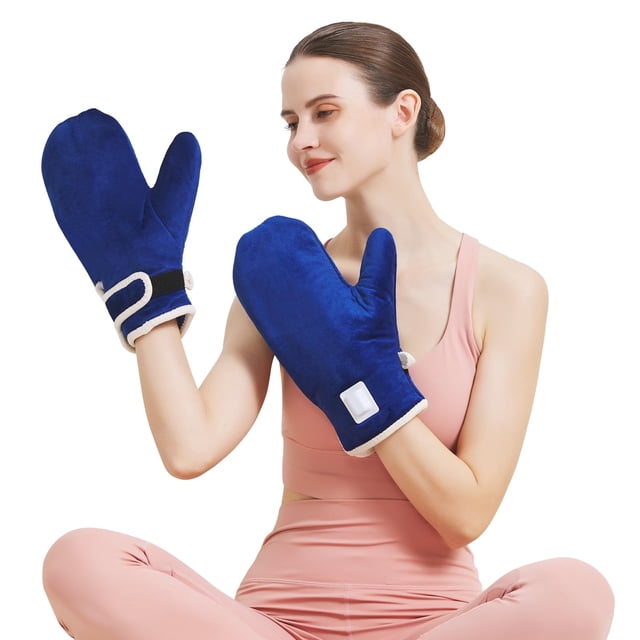 Guantes térmicos AOKESTE para aliviar el dolor de la artritis, cierre automático de 10 a 90 minutos