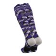 thumbnail image 2 of TCK Woodland Camo Knee High Socks - Purple Camo, 2 of 2