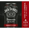 thumbnail image 2 of Jack Daniels & Whiskey Cola 4pk, 2 of 2