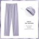 thumbnail image 2 of Gibobby Pantalones mujer frío Pantalones de chándal informales de pierna ancha para mujer, cómodos pantalones deportivos deportivos con bolsillos(Morado,M), 2 of 5