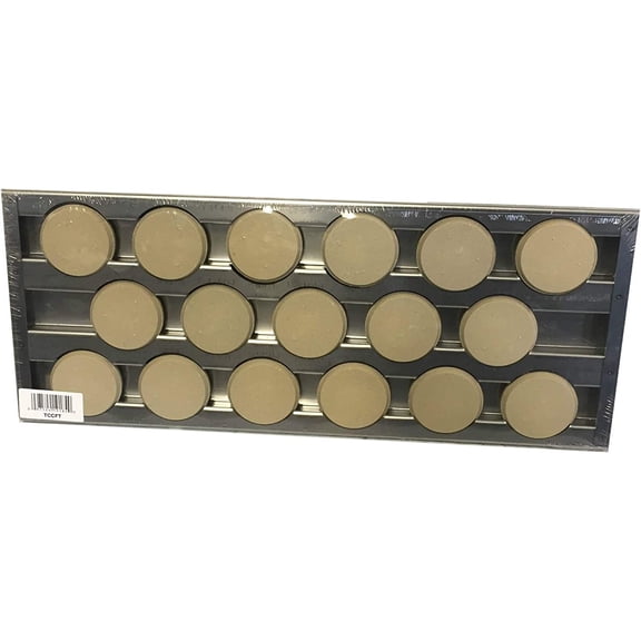 18 1/8 x 7 1/4, Turbo, Captn Cook Heat Tray w Briquettes - TCCFT