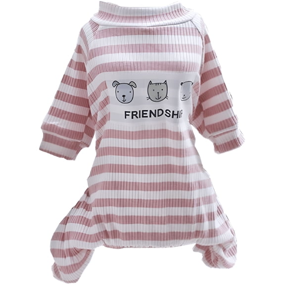 GASTROPOD Dog Clothes for Small Dogs Girl Puppy Pajamas Long Sleeved Onsie Warm Coats Jumpers Outfit Dog Pajamas for Small Dogs