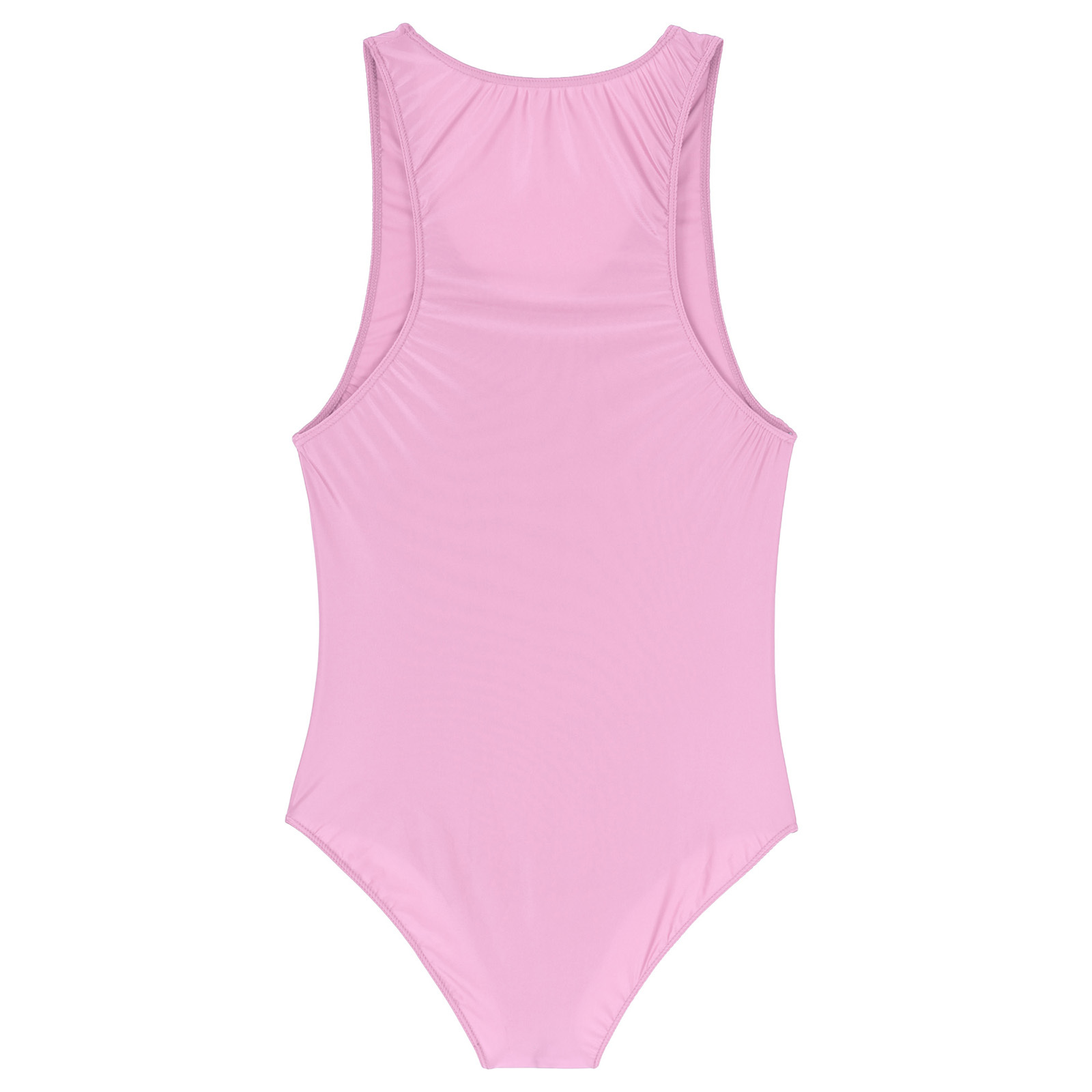 YONGHS Womens Bodycon Bodysuit Sleeveless One Piece High Cut