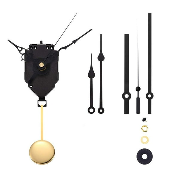 YIEMEEN Pendulum Clock Mechanism Kits for Wall Clocks Motors Repair Parts with Hands