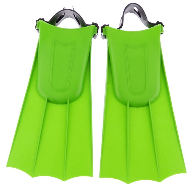 Palmes Ajustables pour Adultes, Entraînement à la Natation, Outils de Plongée, Vert, TG