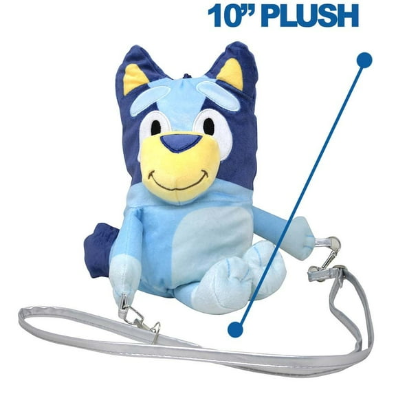 Bluey Plush Hugger Crossbody with PU strap