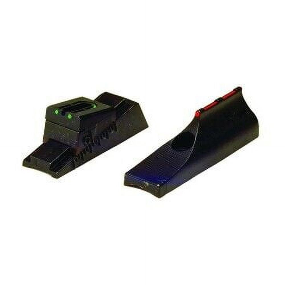 CVA DuraBight Williams Fiber Optic Sight Set for Optima, Accura & Wolf Series Rifles, Red/Green Aluminum Sights - AC1622
