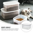 Axio Multipurpose Plastic Storage Box Pet Food Storage Container for