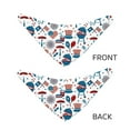 thumbnail image 3 of Naloa Fourth Of July Party Dog Bandana Large and Small-Dog Scarf Bib Handkerchief Accessories for Dogs and Cats(S-L)-Large, 3 of 5