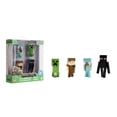 thumbnail image 1 of Pack de 4 unidades de MetalFigs Jada Minecraft 2.5 Steve Diamond Armor, 1 of 5