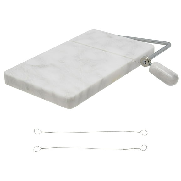 Kitchen-Rite Marble Cheese Board and Slicer 8" x 5" inches