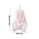 thumbnail image 2 of Decoraciones de Pascua, adornos de Pascua, regalos de Pascua, toalla de mano con forma de conejo, toalla colgante, lindas caricaturas, toalla pequeña, toalla de cocina y baño, toallas de mano de forro, 2 of 4