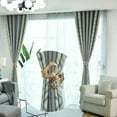 thumbnail image 7 of RnemiTe-amo Magnetic Tiebacks For Curtains, 1pc Sparkling Crystal Flower Curtain Tiebacks Curtain Buckle Clips With High-Elastic Spring Wire For Home Decoration(Sliver), 7 of 7
