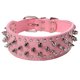 thumbnail image 1 of Collar de perro de cuero con remaches de 2" de ancho,, 1 of 5