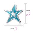 thumbnail image 3 of Bling Jewelry Womens Nautical Travel Beach Charm Bead Starfish Sterling Silver for European Bracelet, 3 of 4