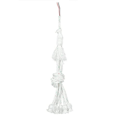 

6-Head Nylon Cord Pendant Light Village Style Decor for Home 85-260V 1m Height Adjustable Rustic Charm