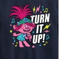 thumbnail image 3 of Trolls - Turn It Up Poppy - Toddler & Youth Crewneck Fleece Sweatshirt, 3 of 5