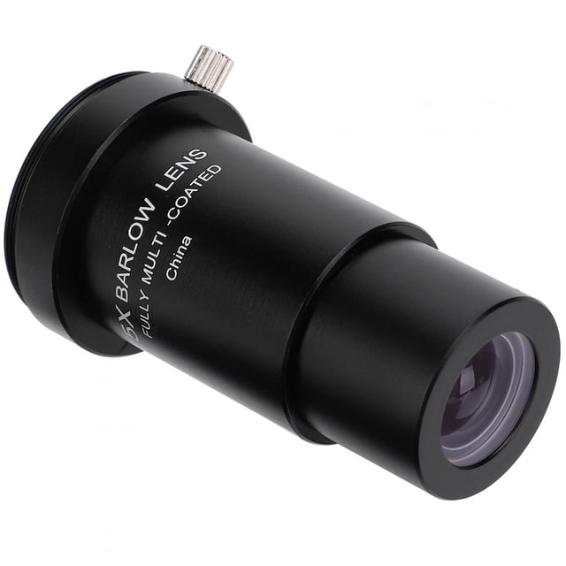 Lente de aumento de 1,25 pulgadas y 5 aumentos con rosca M42 para ocular de telescopio monocular astronómico