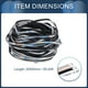 thumbnail image 5 of Chrome Laser Tono Plateado 20M (65.62ft), 5 of 7
