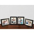 thumbnail image 3 of Traceease Wood Photo Frame For Table Top Frame- Small Wall Hanging Picture Frame- Black 4 x 6 Inches - Pack of 4, 3 of 8