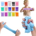 thumbnail image 1 of Lekihaqq Furry Cloud Butters Colored Clays Toy Non Settling DIY Noodles Stretchy Clays Crafts Sensory Play Stress Relief Creative Art, 1 of 4