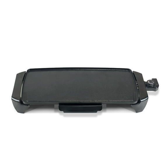 Mainstays 20” Electric Griddle - Non-Stick, Temperature Control,1500 W,Ceramic Coating