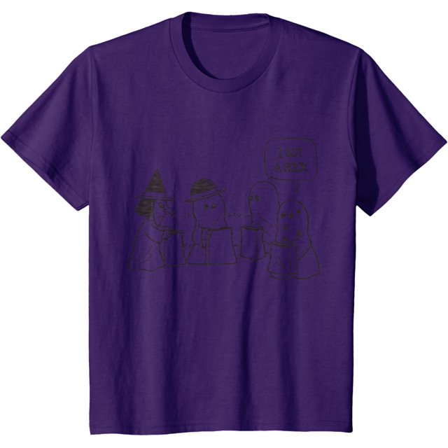 Camiseta de Halloween Charlie Brown con la frase "Tengo una roca"
