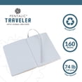 thumbnail image 5 of Pentalic - 4"x 6" Gray Grid Traveler Pocket Artist Drawing Journal, 160 Pages, 74 lb. Paper, 5 of 9