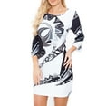 thumbnail image 4 of Women's Swirled Mod Mini Dress, 4 of 5