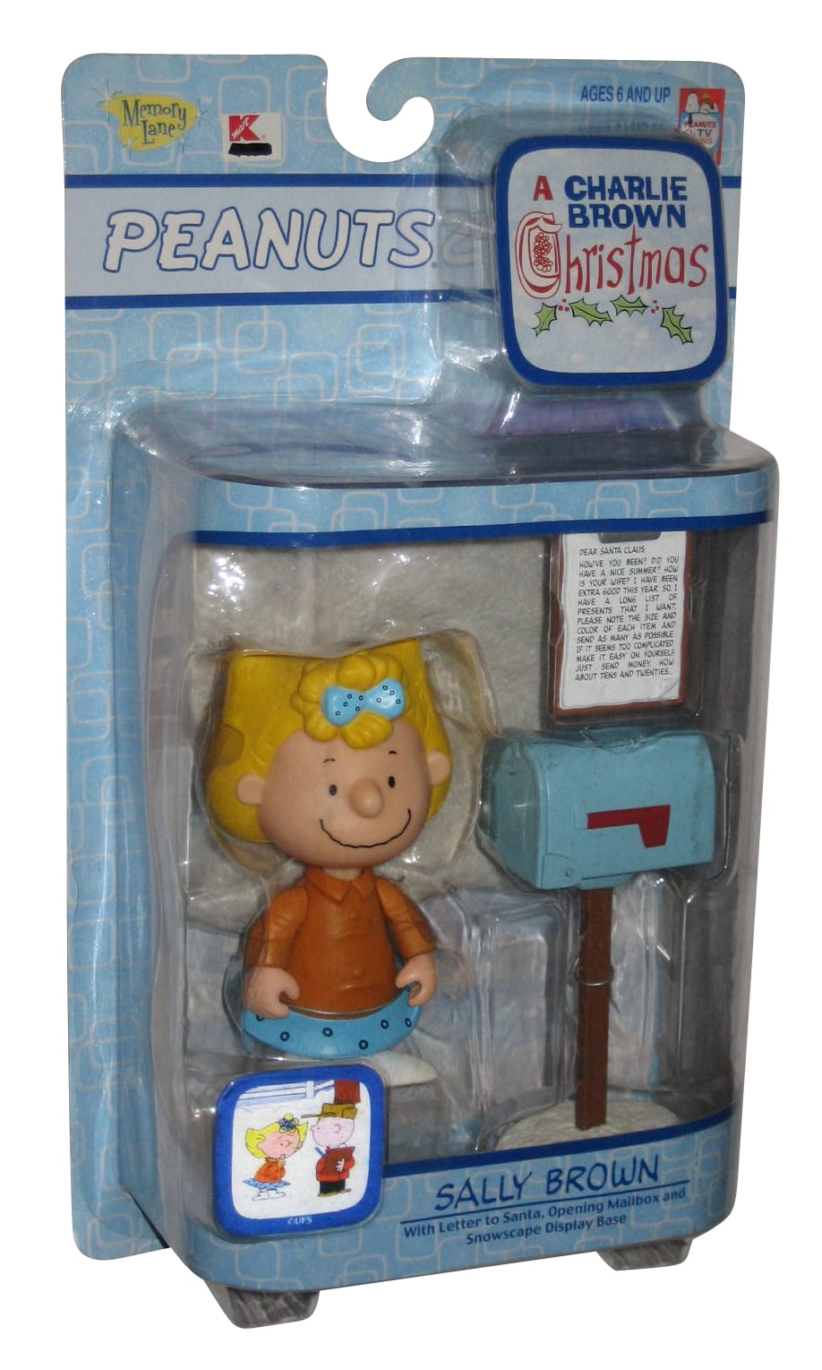 Peanuts Charlie Brown Memory Lane (2003) Sally Poseable Figure