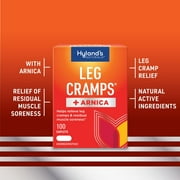 Hylands Leg Cramps + Arnica, Relief of Leg, Calf, Foot Cramps & residual soreness, 100 caplets