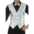 thumbnail image 2 of Smiffys  Adult Sequin Costume Vest, 2 of 4