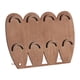 thumbnail image 2 of Soporte de madera para pulseras, expositor de joyas, práctico organizador de joyas de moda, estante de almacenamiento para brazaletes y tocador de Ocho ranuras, 2 of 8