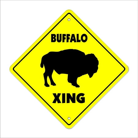 Dollar Bill Signs Buffalo Crossing Sign Zone Xing | Indoor/Outdoor | 14