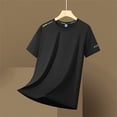 thumbnail image 2 of Mens Shorts Quick Drying Short Sleeve T-Shirt Lightweight Workout T Shirts for Gym,Athletic,Running, 2 of 3