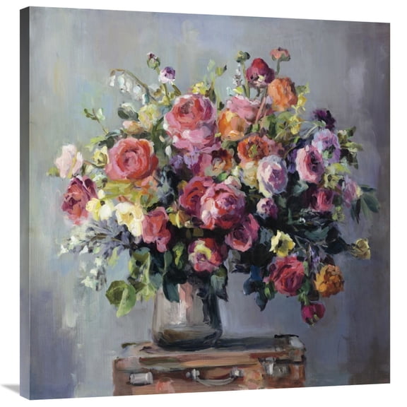 Global Gallery's 'Abundant Bouquet' By Marilyn Hageman Stretched Canvas Wall Art