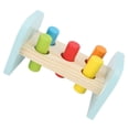 thumbnail image 1 of Bench Pounding Toy, Hammer Pounding Toy Owl Print Colorful Wooden  For Toddlers For Home, 1 of 8