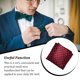 thumbnail image 3 of Pañuelo masculino Minnieouse Suministros flexibles Toalla de mano poliéster Boda de negocios Estilo cuadrado 2 AP010987-17, 3 of 6