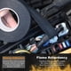 thumbnail image 3 of 2 piezas de cinta de tela aislante eléctrica de 25 mx15 mm, cinta adhesiva de franela negra para arnés, cinta de cable automotriz resistente al calor para electricistas, automóviles y motocicletas, 3 of 5