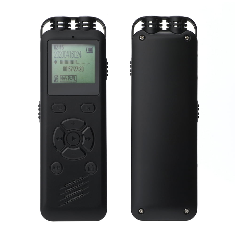 Arealer 32GB Digital Voice Recorder Voice Activated Audio Recording Noise Reduction with