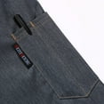thumbnail image 7 of iiniim Unisex Men Women Classic Button Chef Coat Chef Jacket Cooking Restaurant Hotel Work Uniform A Gray Short Sleeve L, 7 of 7